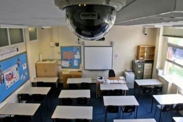 School security camera systems (CCTV) installation
