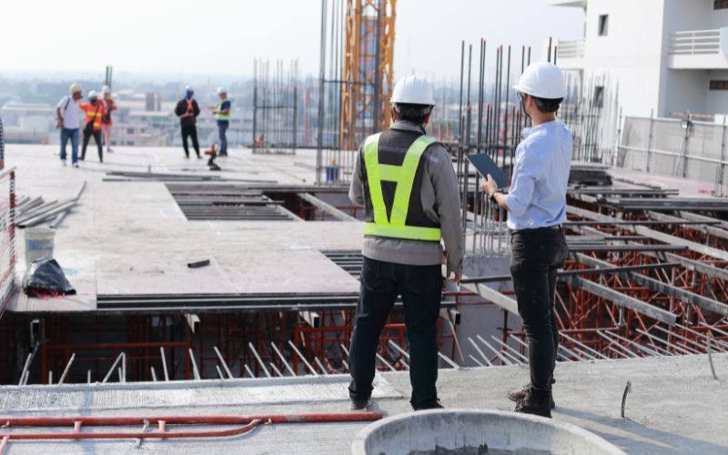 What kind of security measures should you take on a construction site