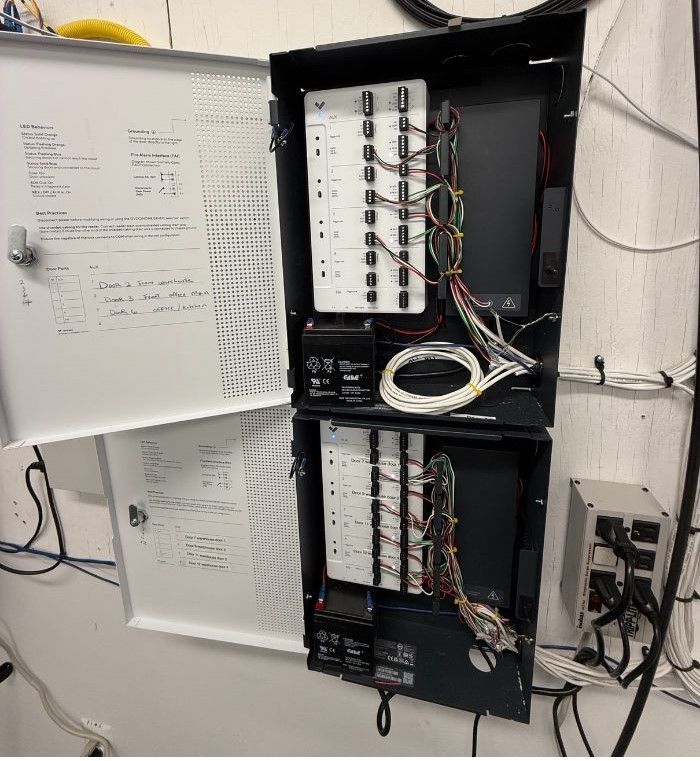 Professional Access control installation