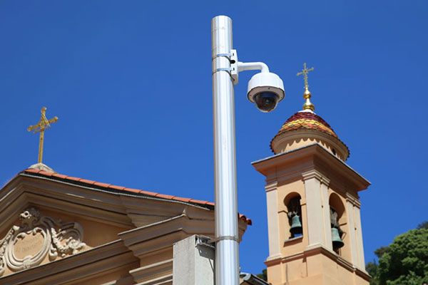 Church security camera systems (CCTV) installation